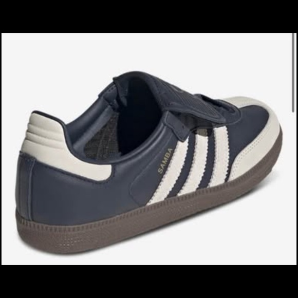 Adidas samba long tongue - BLUE - Picture 3 of 4